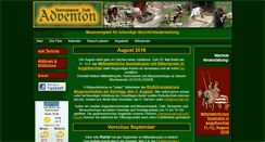Desktop Screenshot of mittelalterpark.de